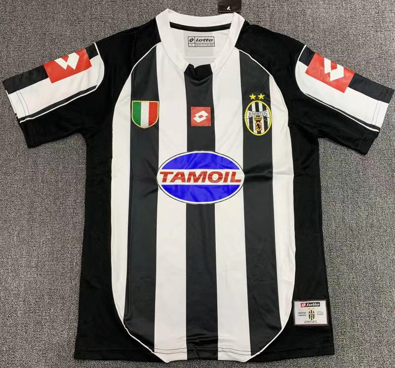 2002/2003 Retro Juventus Home Soccer Jersey 1:1 Thai Quality