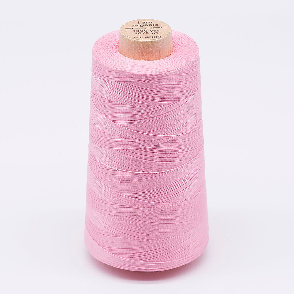 SCANFIL® 30wt Organic Pima Cotton Thread 3000 yd Cone - 4809 Candy Pink - Joann Fabrics