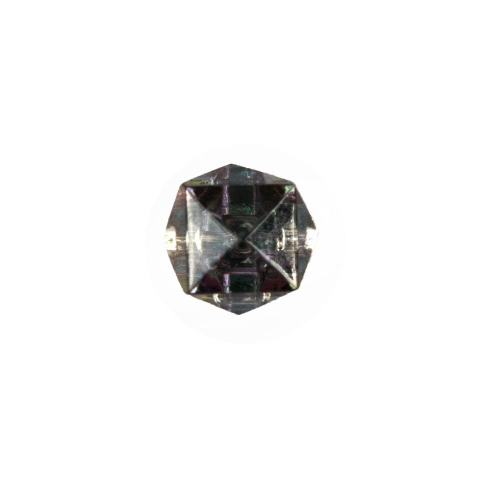 Faceted Cube Glass Button - 18L/11.5mm - Joann Fabrics