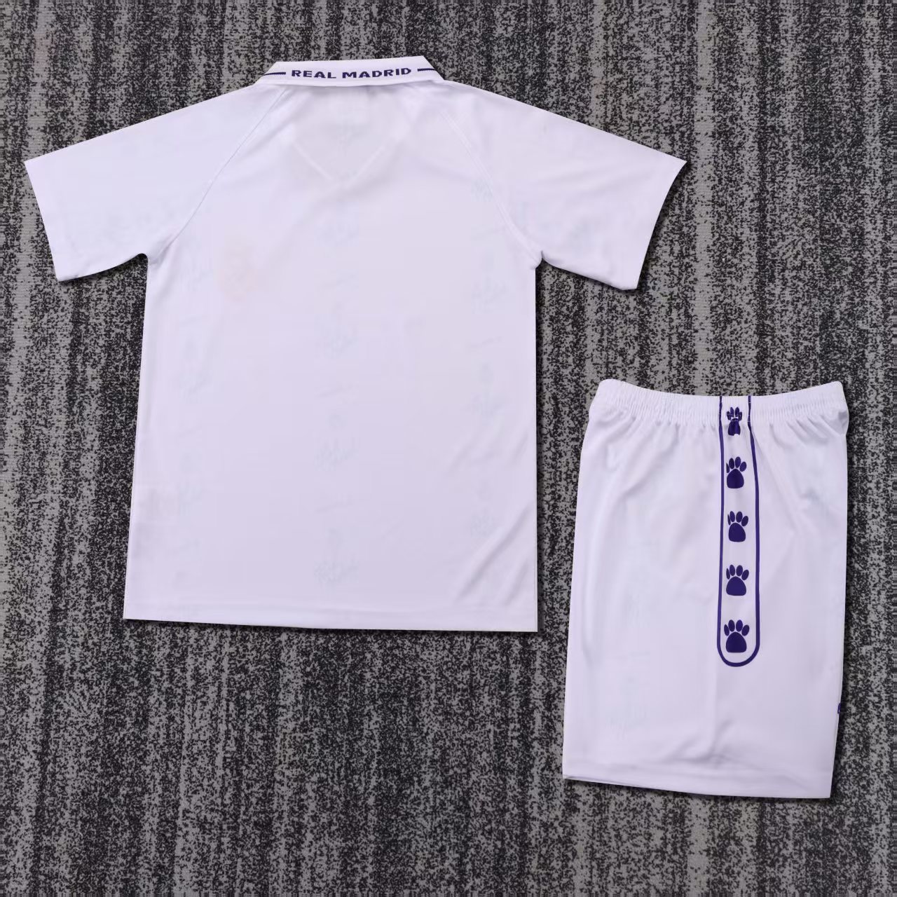 1994-1996 Retro Real Madrid Home Football Shirt 1:1 Thai Quality Kids Size
