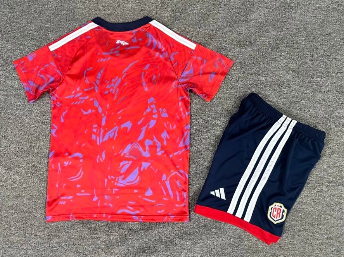 2026 Costa Rica National Team Home Football Shirt 1:1 Thai Quality Kids Size