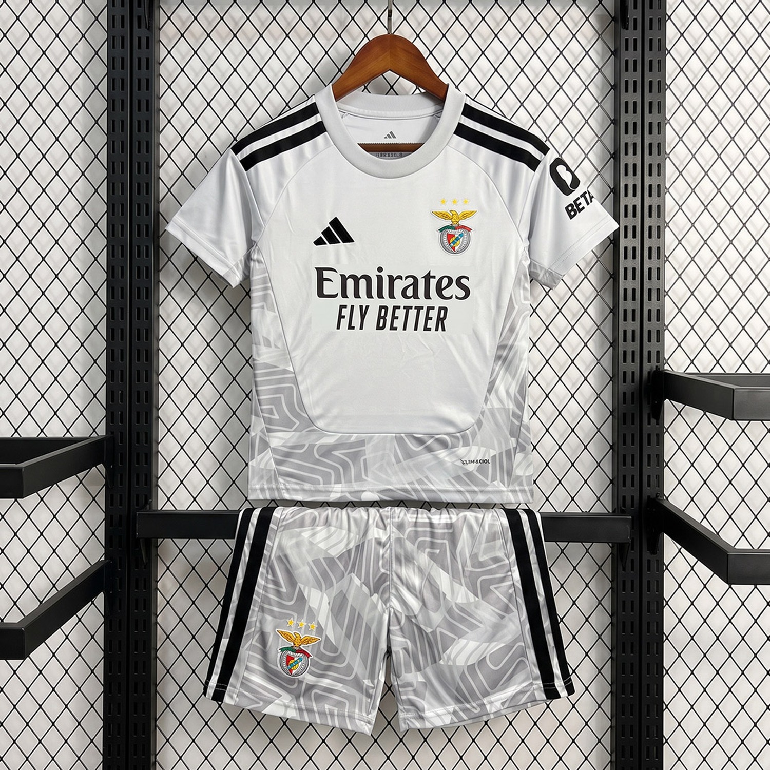 Benfica 26-27 White Goalkeeper Kids Kit - UnitedFutballJersey