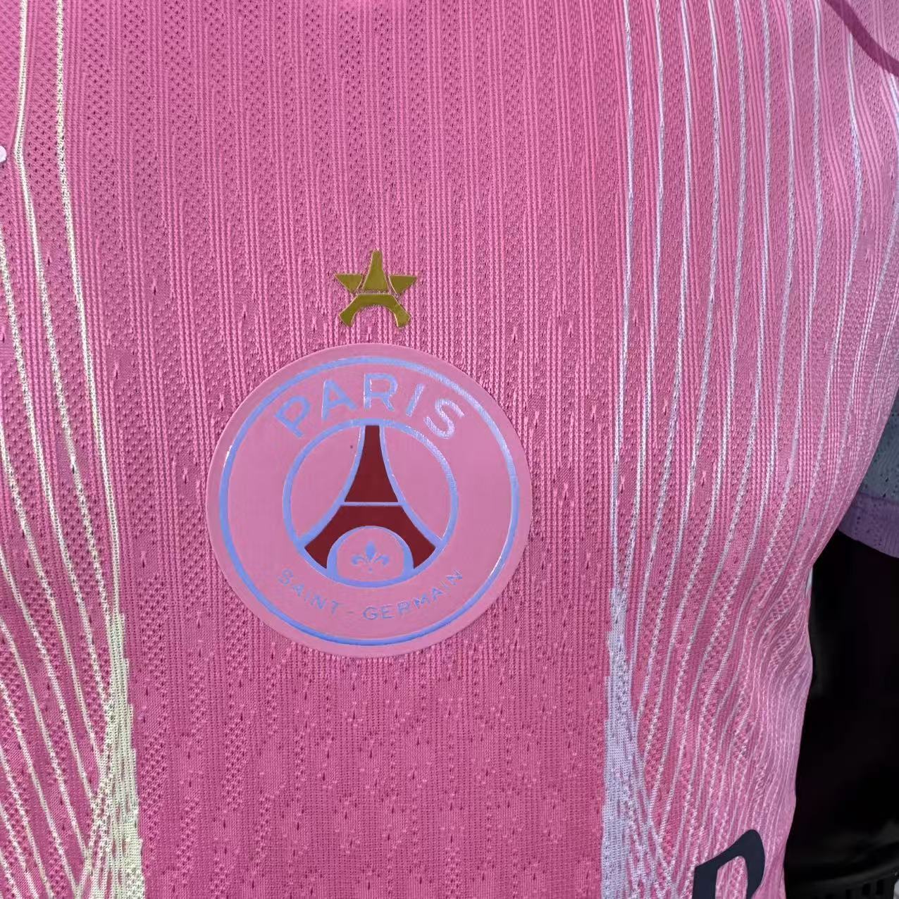 2025/2026 Player Version Psg Paris Saint-Germain Special Edition Pink Football Jersey 1:1 Thai quality