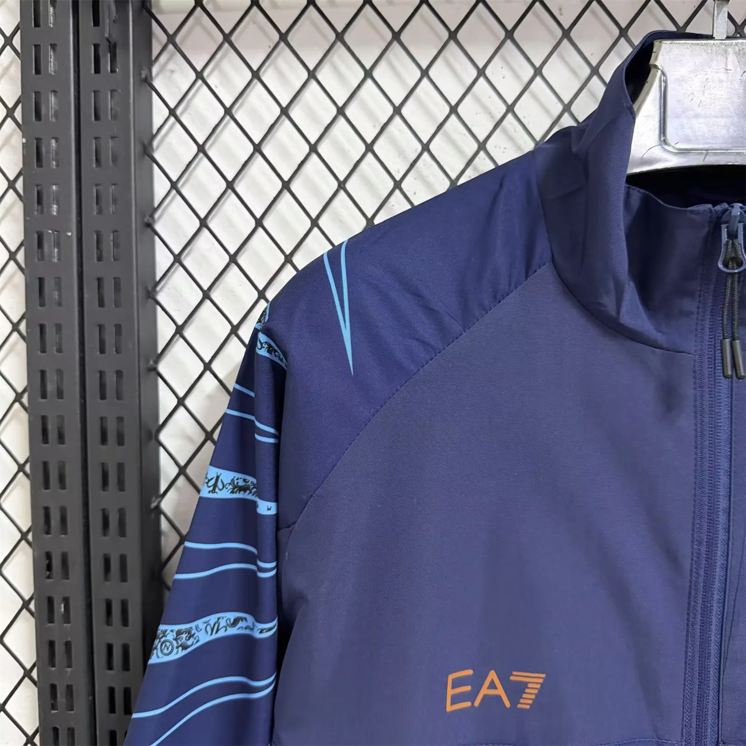Napoli 25-26 Cocacola Windbreaker Jacket - Dark Blue - UnitedFutballJersey
