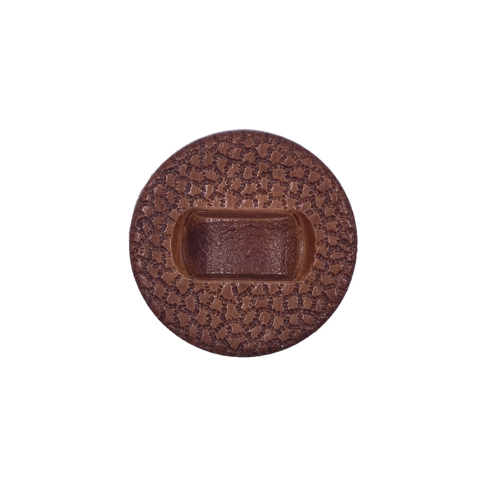Italian Brown Pebbly Shank-Back Button - 32L/20mm - Joann Fabrics