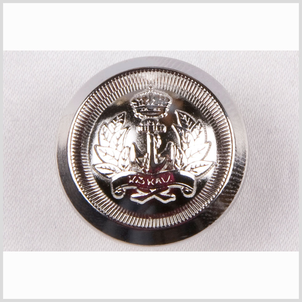 New Silver Metal Blazer Button - 36L/23mm - Joann Fabrics