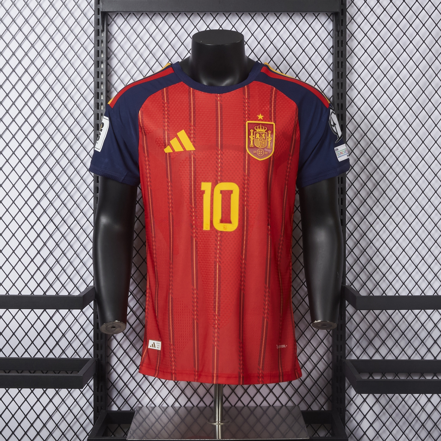 Spain 2026 Home Jersey - Player Version - UnitedFutballJersey