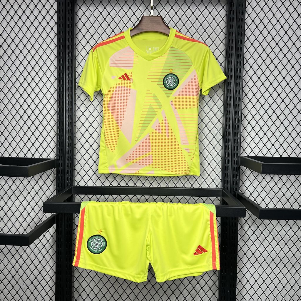 2024/2025 Celtic Goalkeeper Football Shirt 1:1 Thai Quality Kids Size