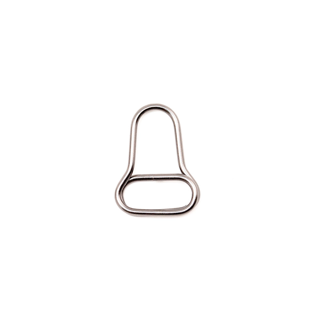 Mood Exclusive Italian Large Gunmetal Open Bell-Shaped Metal Zipper Pull - Joann Fabrics