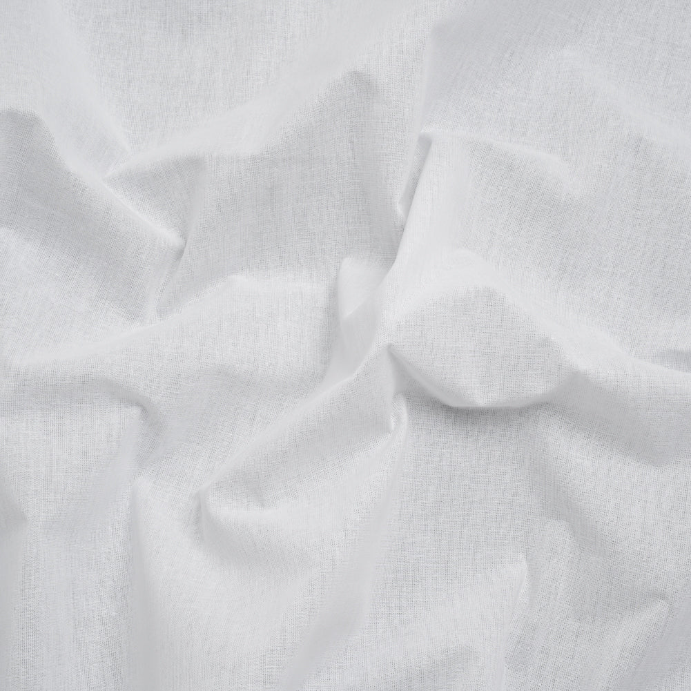 Stiff Woven Cotton Fusible Interlining - White - Deadstock - Joann Fabrics