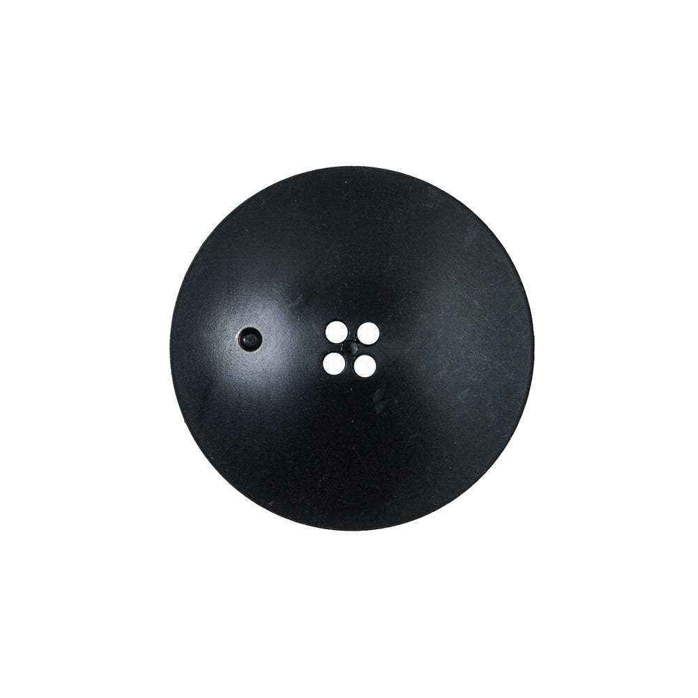 Italian Black and Natural Textured 4-Hole Button - 36L/23mm - Joann Fabrics