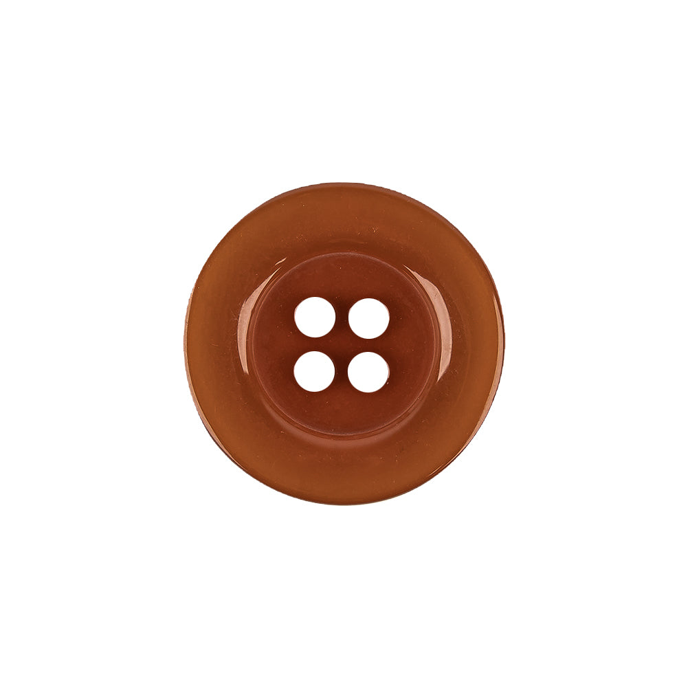 Italian Amber Shallow Plate 4-Hole Plastic Button - 32L/20mm - Joann Fabrics