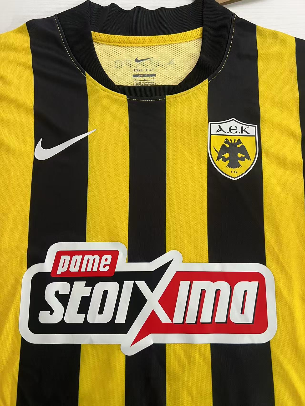 2025/2026 AEK Athens Home Football Shirt 1:1 Thai Quality