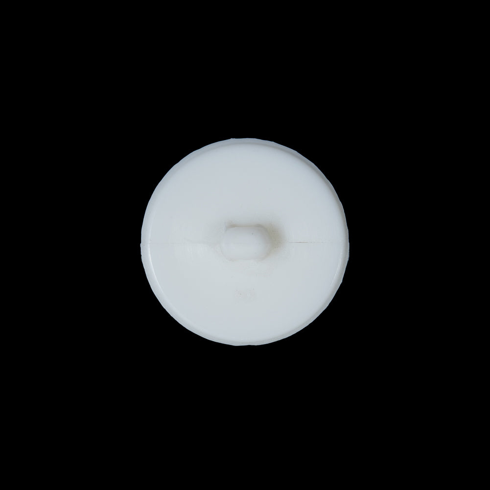 White Beveled Shank Back Button - 30L/19mm - Joann Fabrics