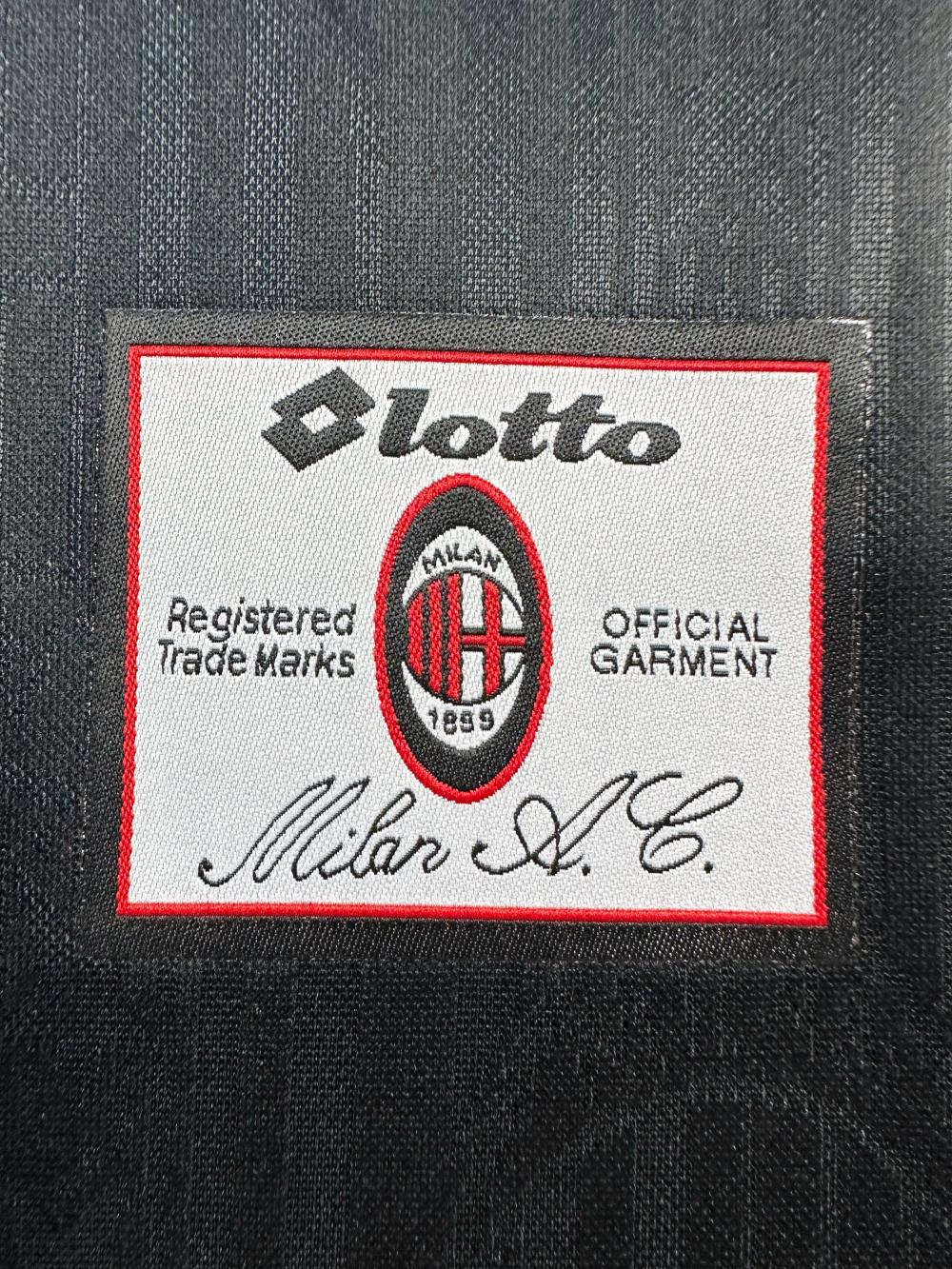 1997/1998 Retro AC Milan Special Edition Black Football Shirt 1:1 Thai Quality