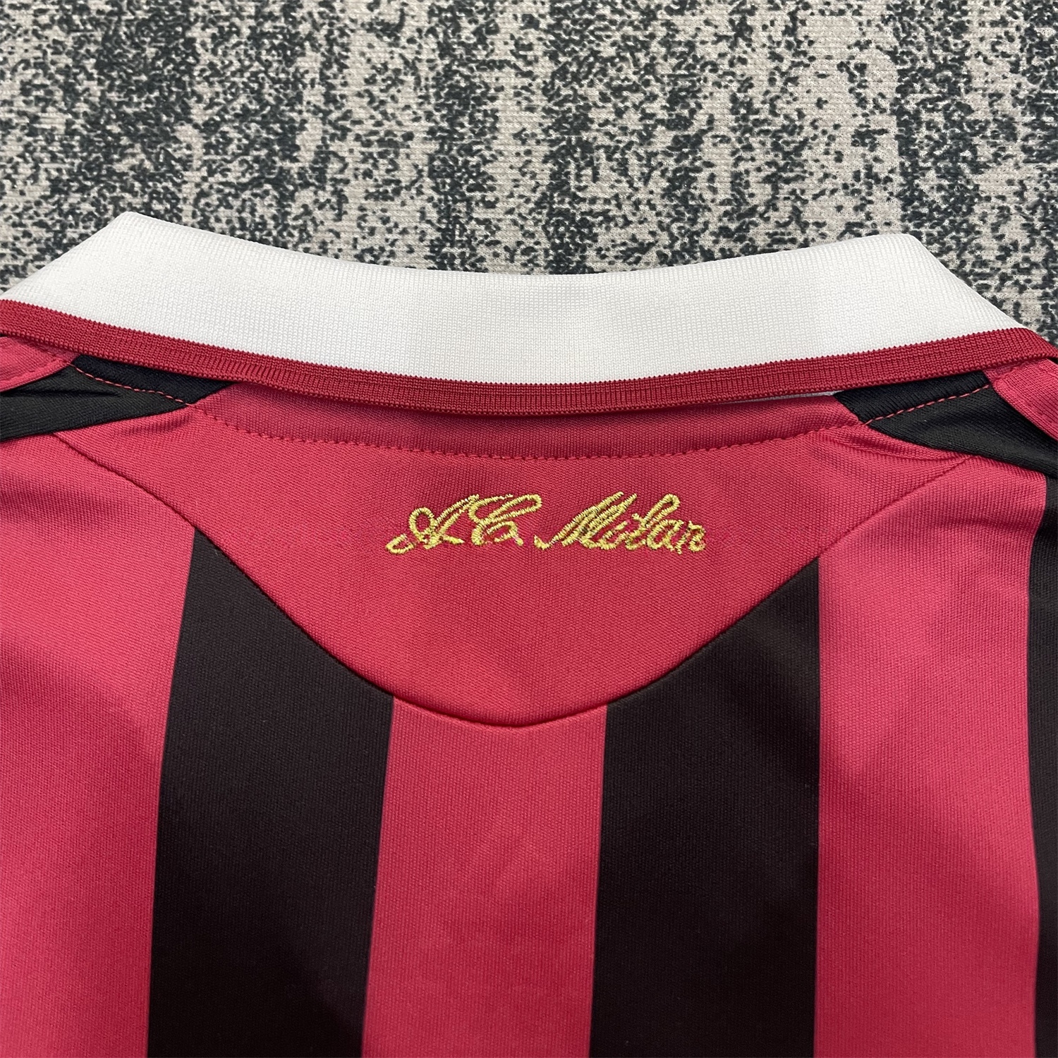 Retro AC Milan 2009-10 Home Red Kids Kit - UnitedFutballJersey