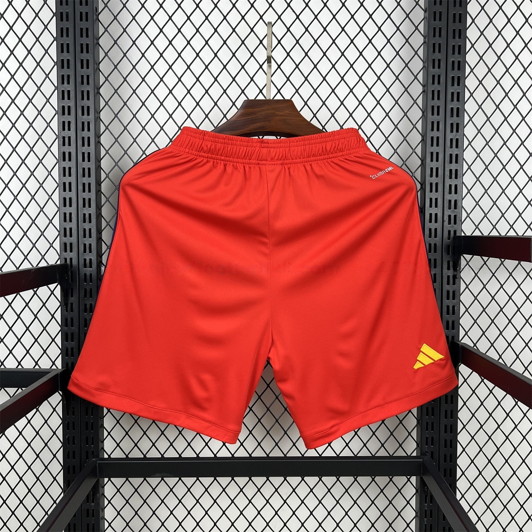 Spain 2026 Red Shorts - Fans Version - UnitedFutballJersey