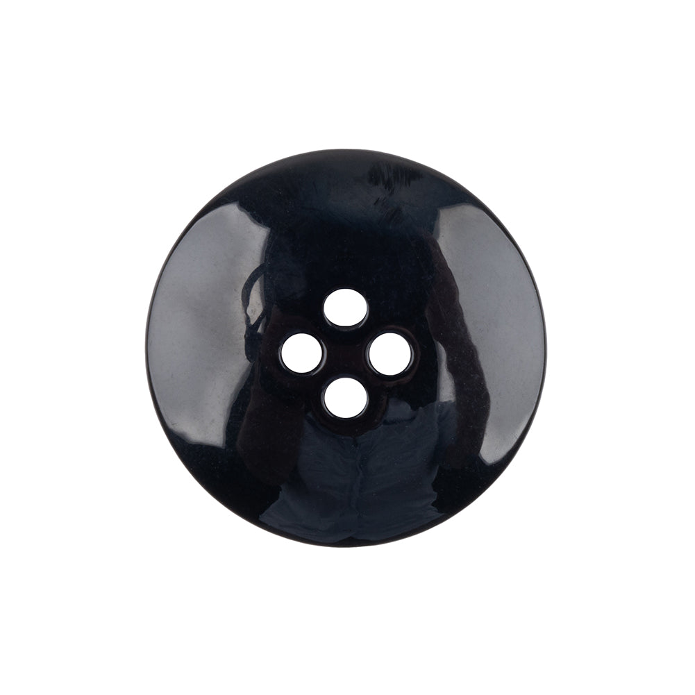 Black Shallow Plate 4-Hole Plastic Suit Button - 38L/24mm - Joann Fabrics