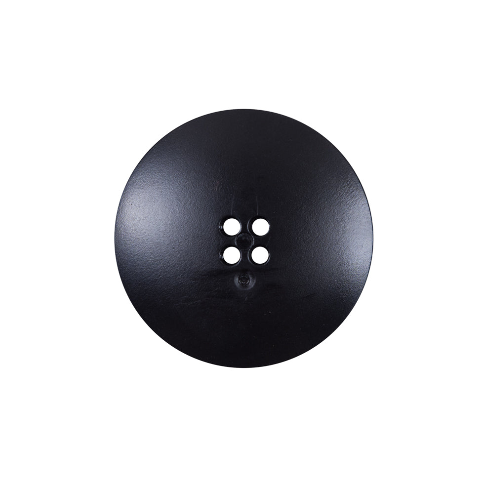Italian Black Plated Button - 36L/23mm - Joann Fabrics