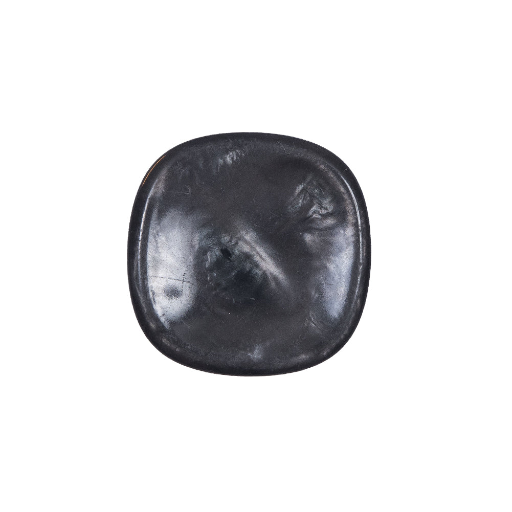 Shiny Charcoal Plastic Self Shank Button - 32L/20mm - Joann Fabrics
