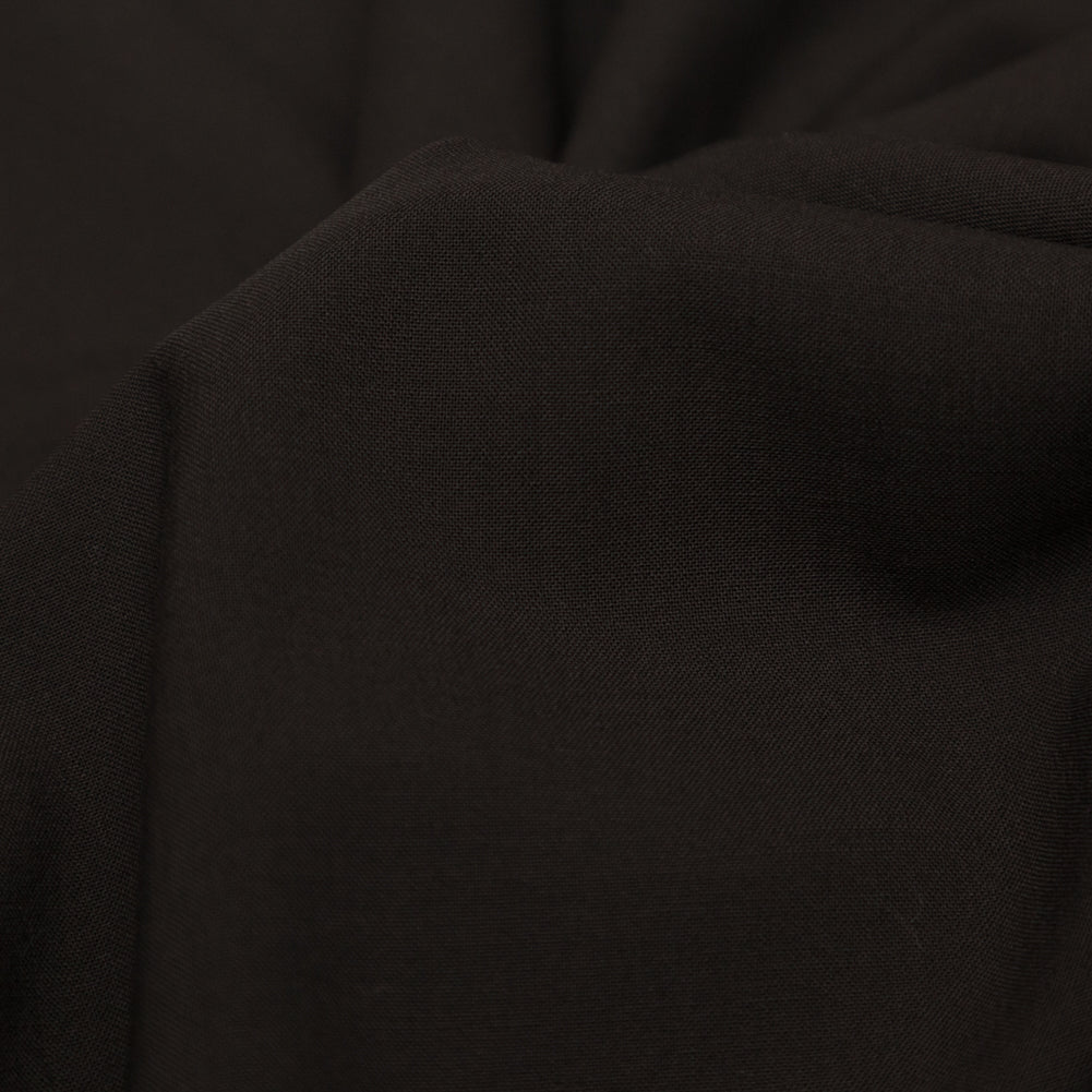 Deep Brown Wool Suiting with Give - Joann Fabrics