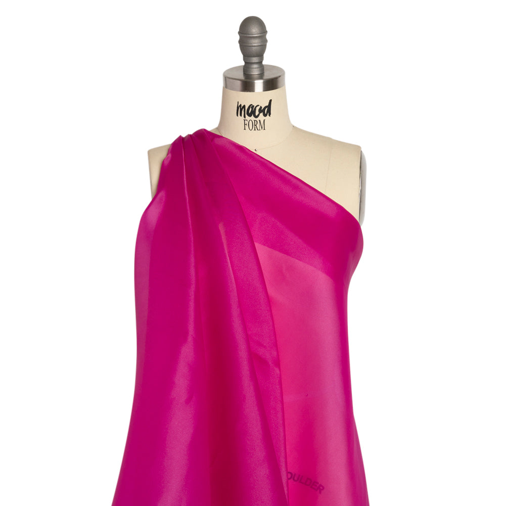 Satin-Faced Polyester Organza - Magenta Haze - Ardea Collection by Mood - Joann Fabrics