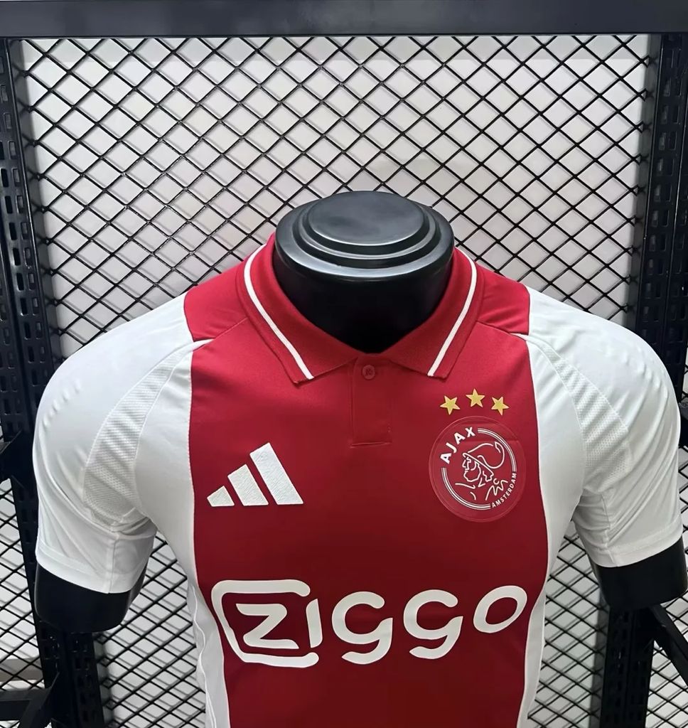 2024/2025 Player Version Ajax Home Football Shirt1:1 Thai Quality