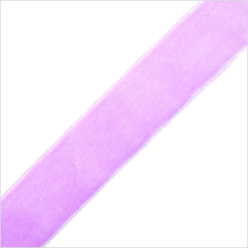 Single Faced Velvet Ribbon Made in Italy - 7/8