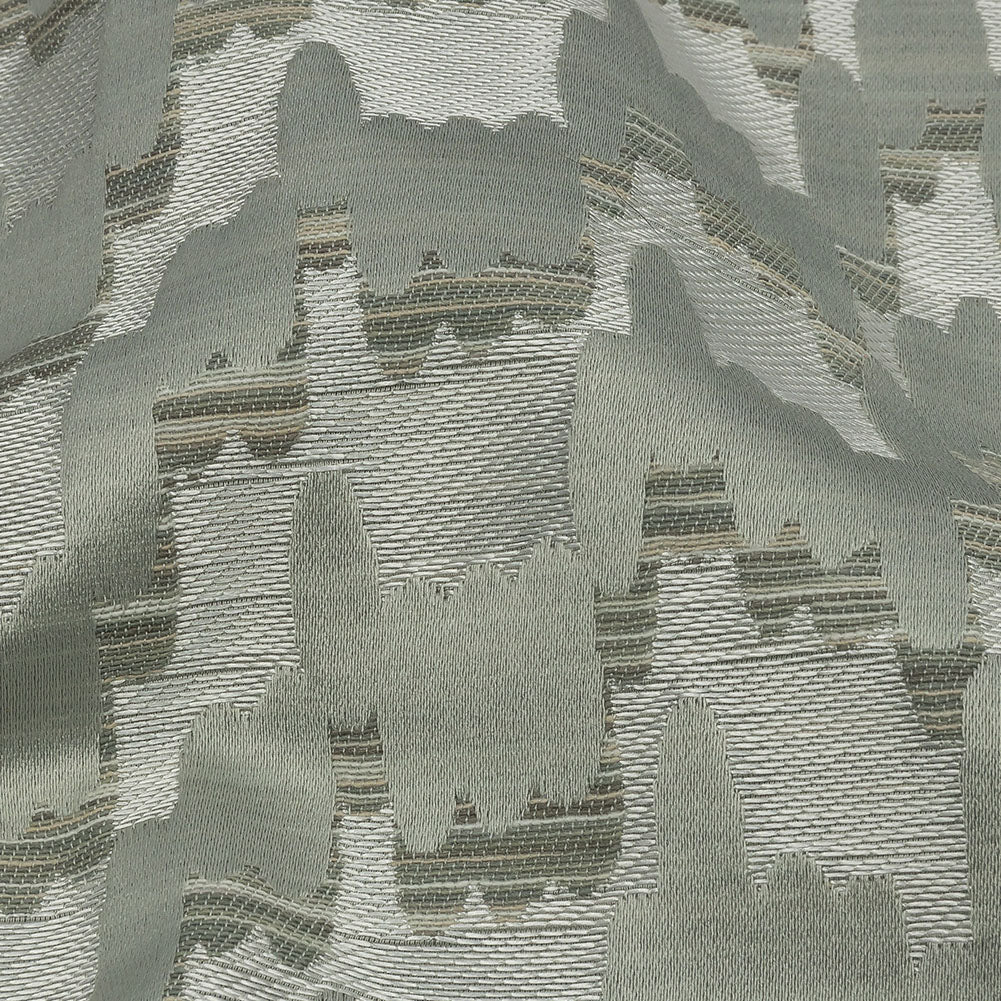 Drapery Jacquard - Spa Abstract Clouds - British Imported - Joann Fabrics