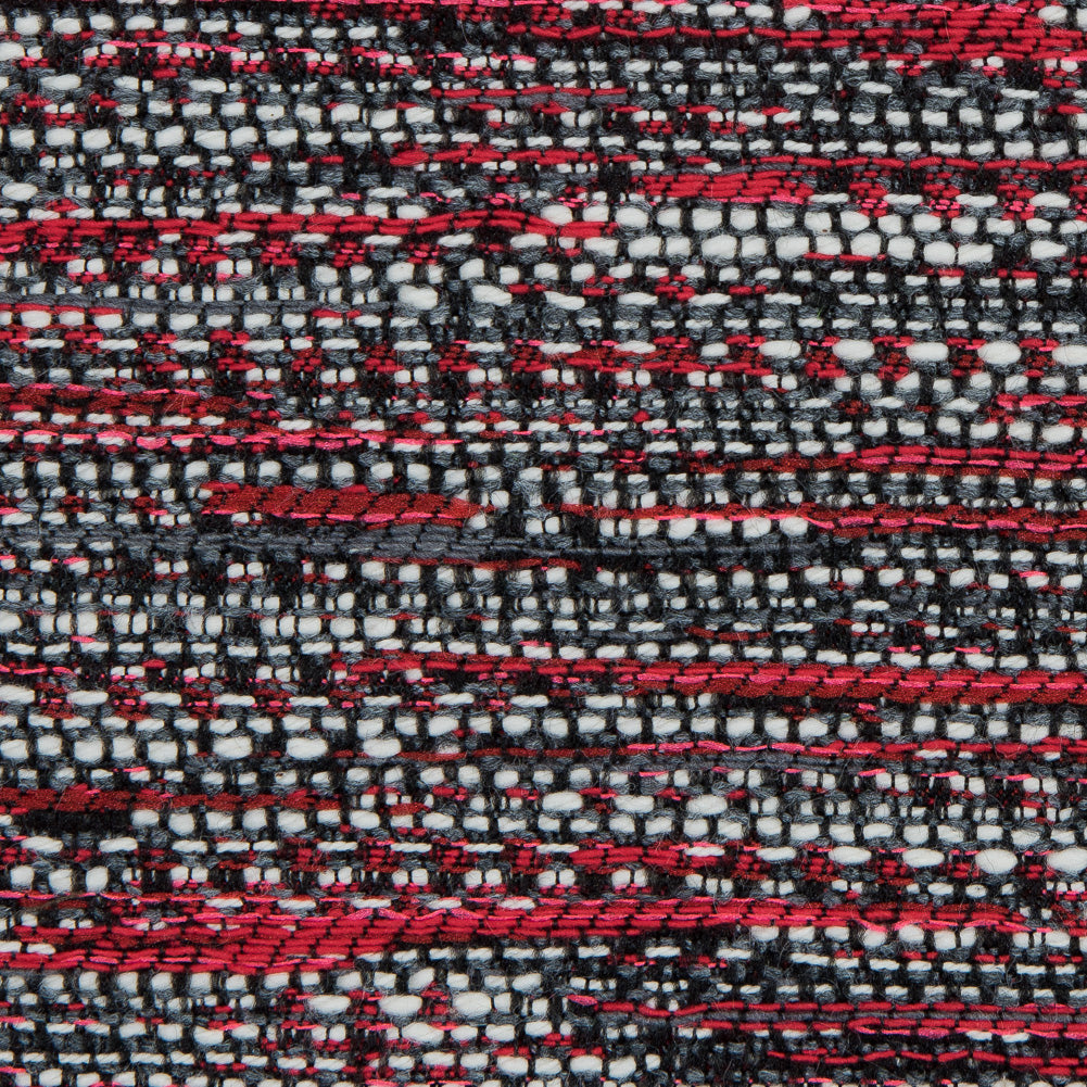 Red and White Cotton Tweed - Joann Fabrics