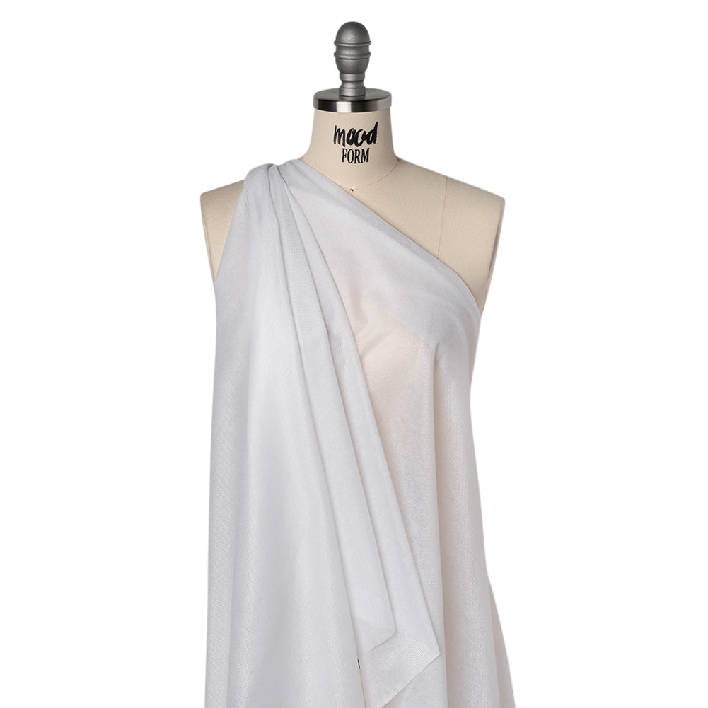 Non-Woven Fusible Interlining with Reinforced Threading - White - Deadstock - Joann Fabrics