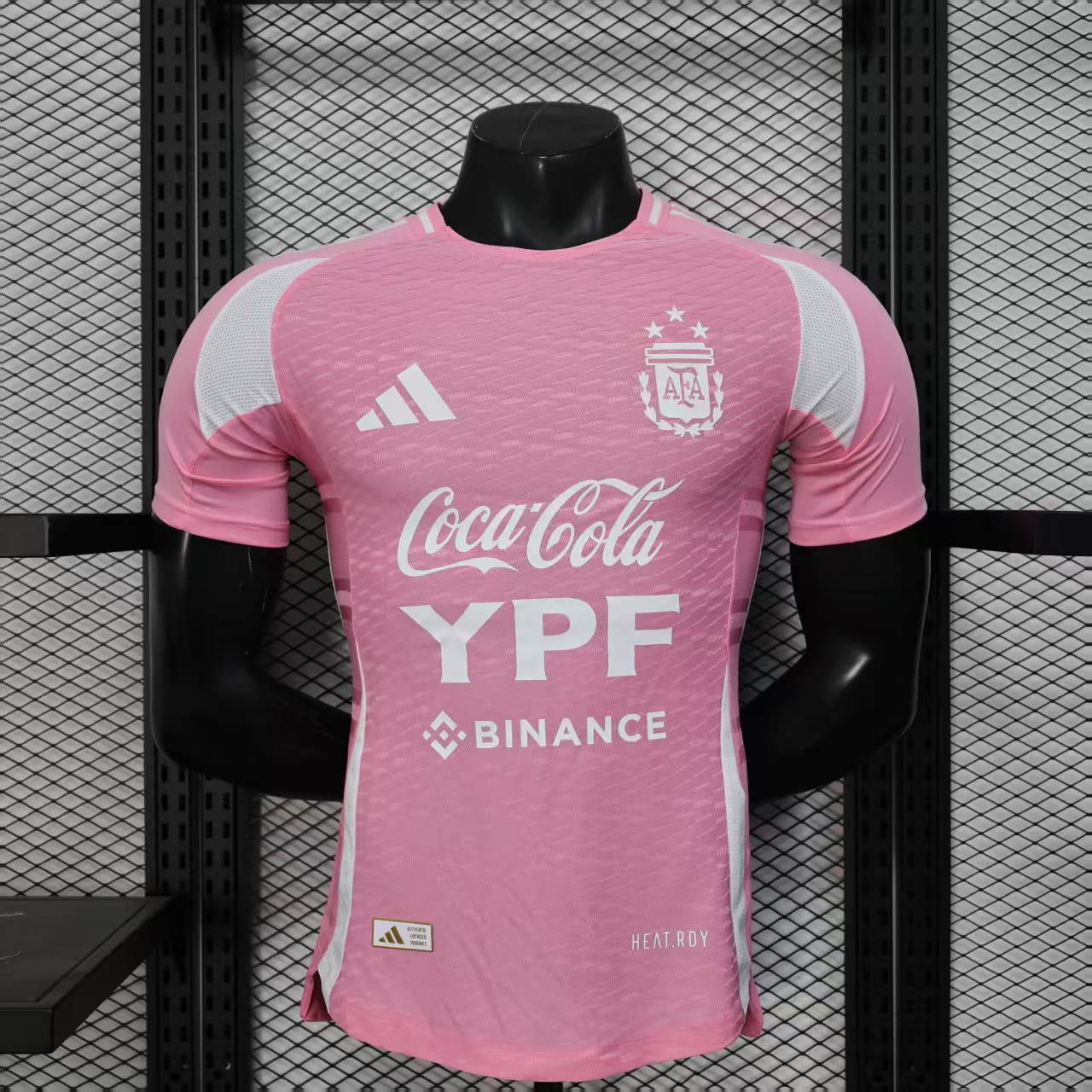 2025/2026 Player Version Argentina Training Clothes Pink Jersey 1:1 Thai Quality