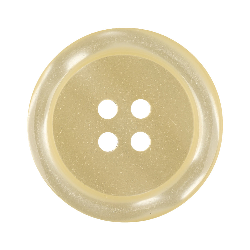 Melted Butter Shiny Tire Rimmed 4-Hole Plastic Button - 50L/32mm - Joann Fabrics