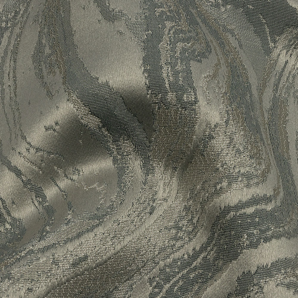 Metallic Drapery Jacquard - Slate Metamorphic Swirls - British Imported - Joann Fabrics