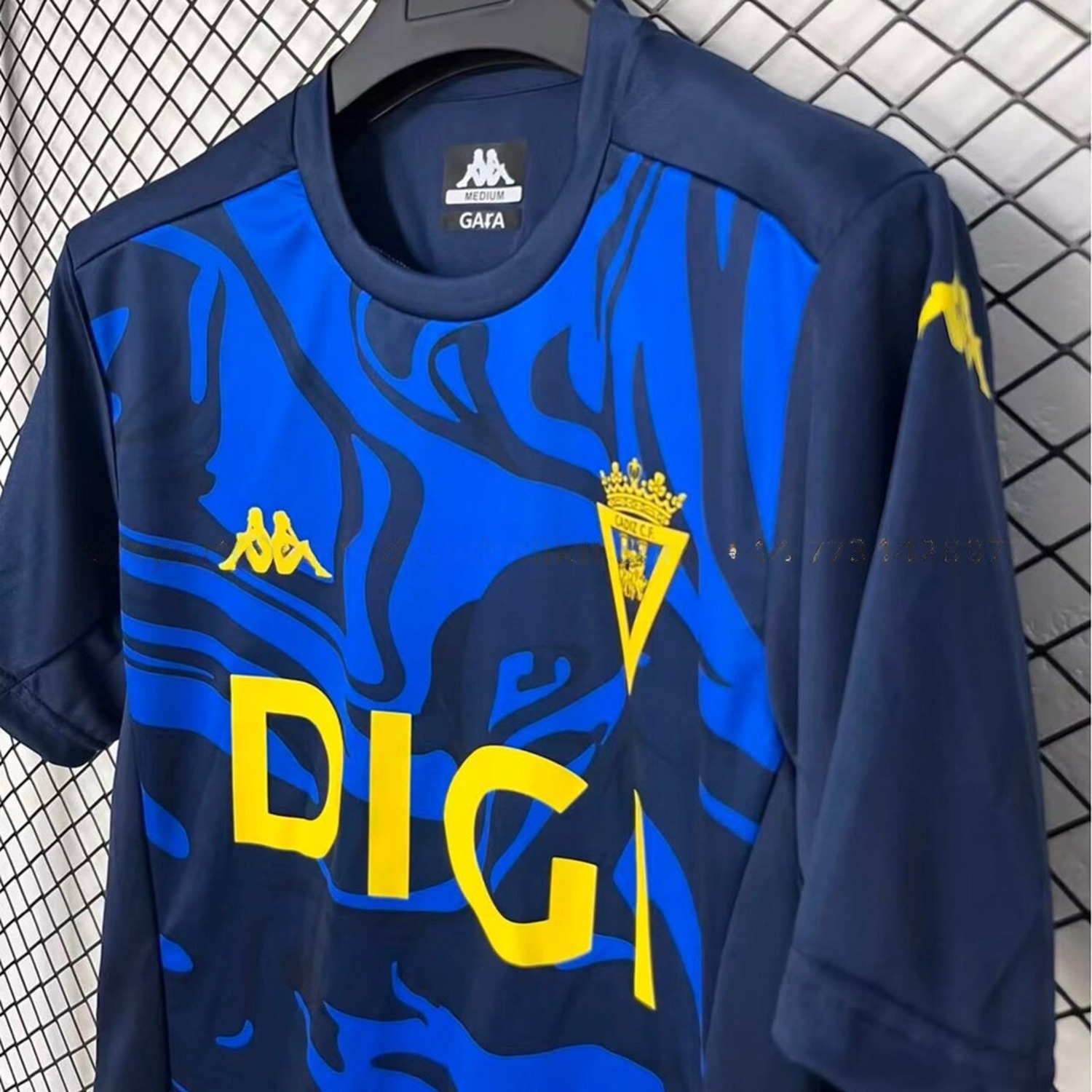 Cadiz 26-27 Blue Pre-Match Training jersey - Fans Version - UnitedFutballJersey