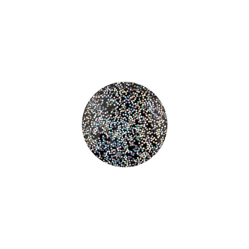 Black Rainbow Glitter Translucent Shank Back Button - 20L/12.5mm - Joann Fabrics