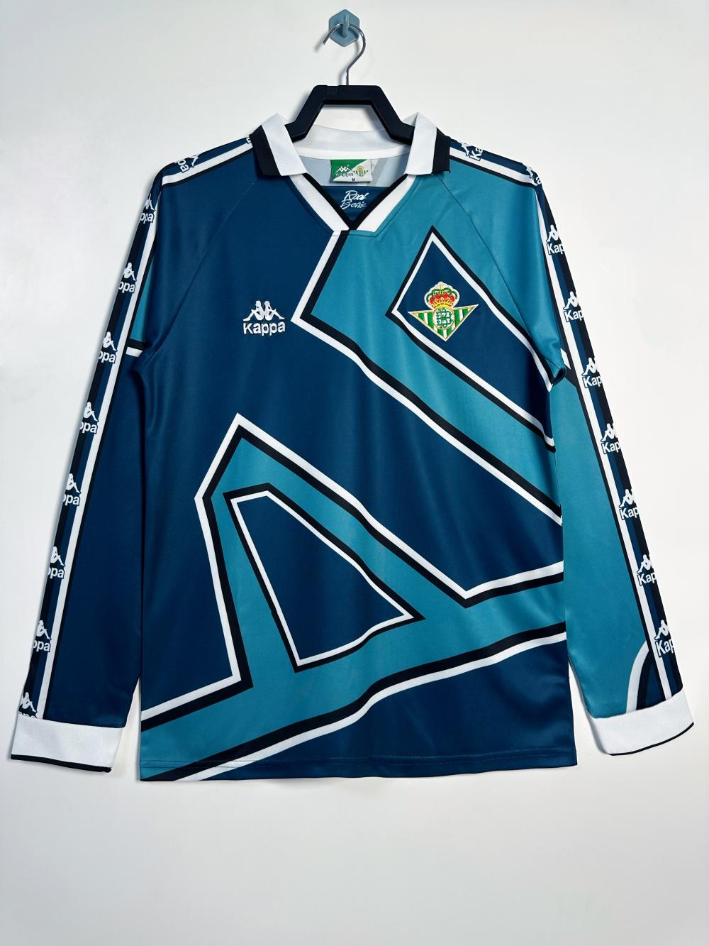 1995/1997 Retro Real Betis Away Football Jersey Long Sleeve 1:1 Thai Quality