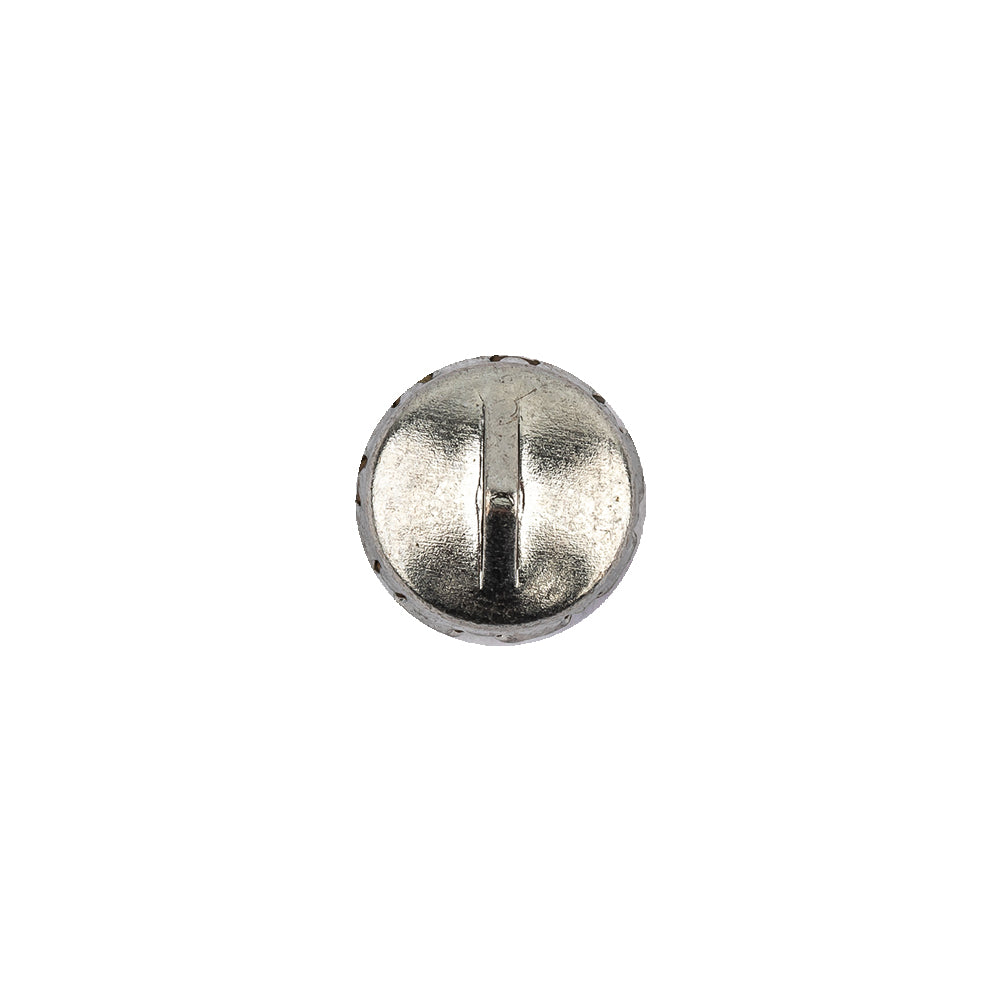 Vintage Swarovski Crystal AB Rhinestone and Silver Edged Self Back Button - 18L/11.5mm - Joann Fabrics