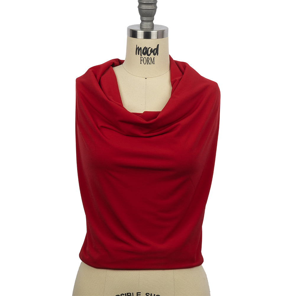 Stretch Polyester ITY Jersey - Tango Red - Isadora Collection - Joann Fabrics