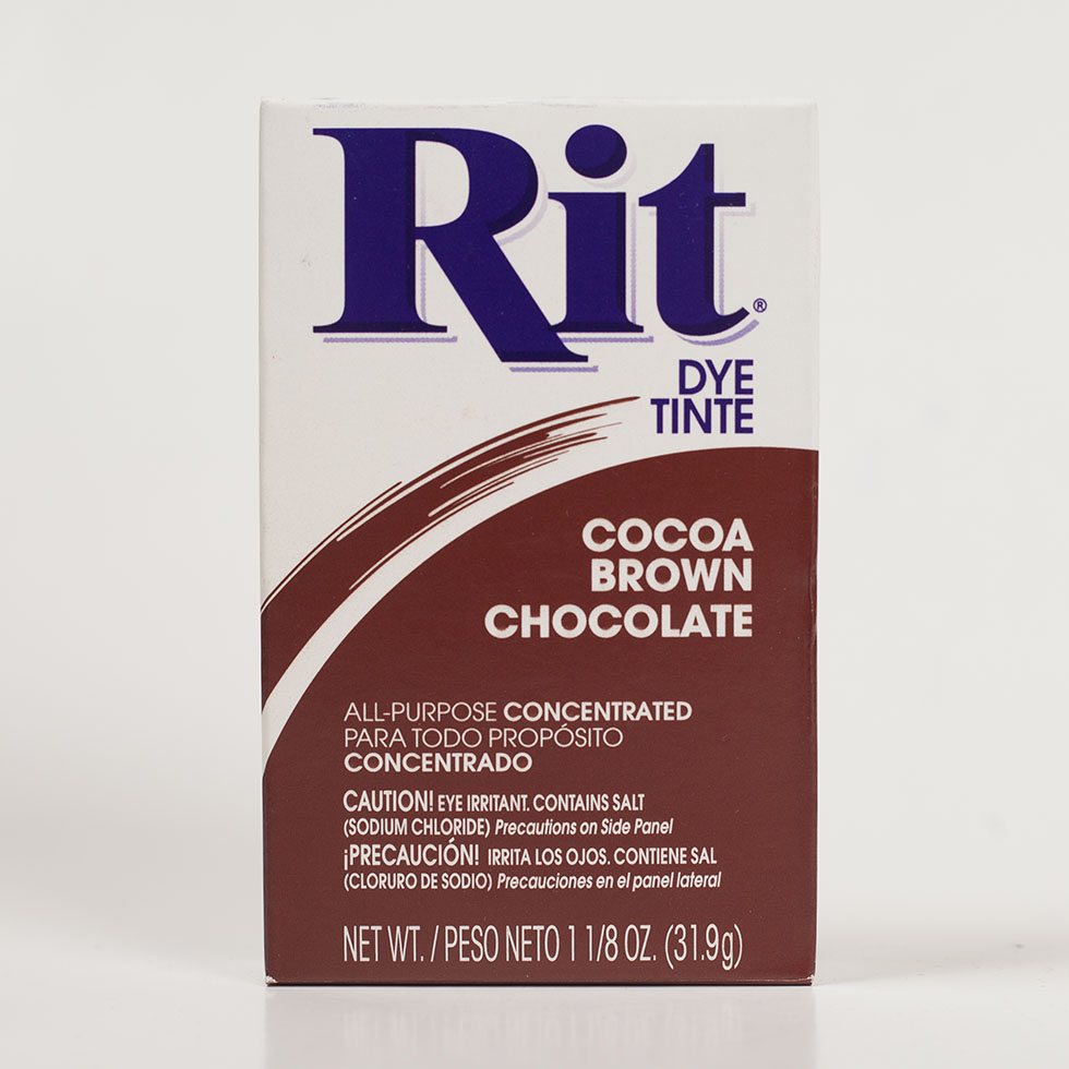 Rit All-Purpose Box Fabric Dye - Cocoa Brown - 1 1/8oz - Joann Fabrics