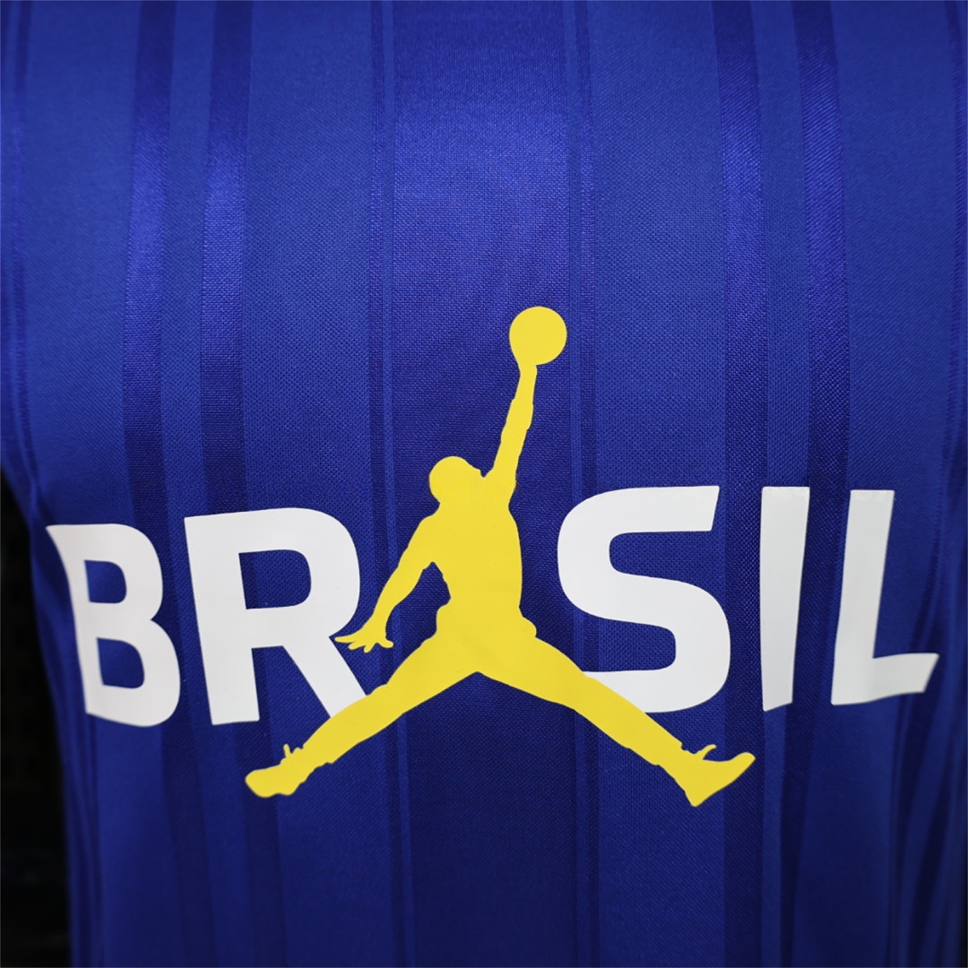 Brazil 2026 Jordan Royal Blue Special Jersey - Fans Version - UnitedFutballJersey