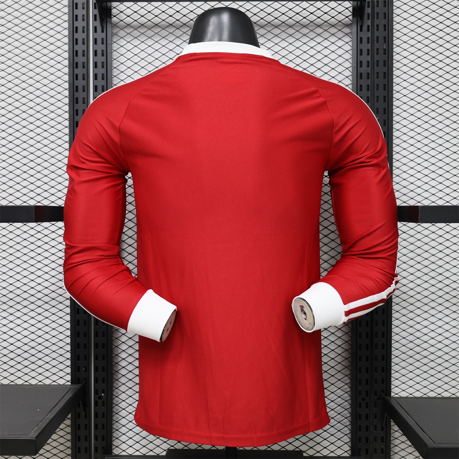 Manchester United 26-27 Red Casual Long Sleeves Jersey - Player Version - UnitedFutballJersey