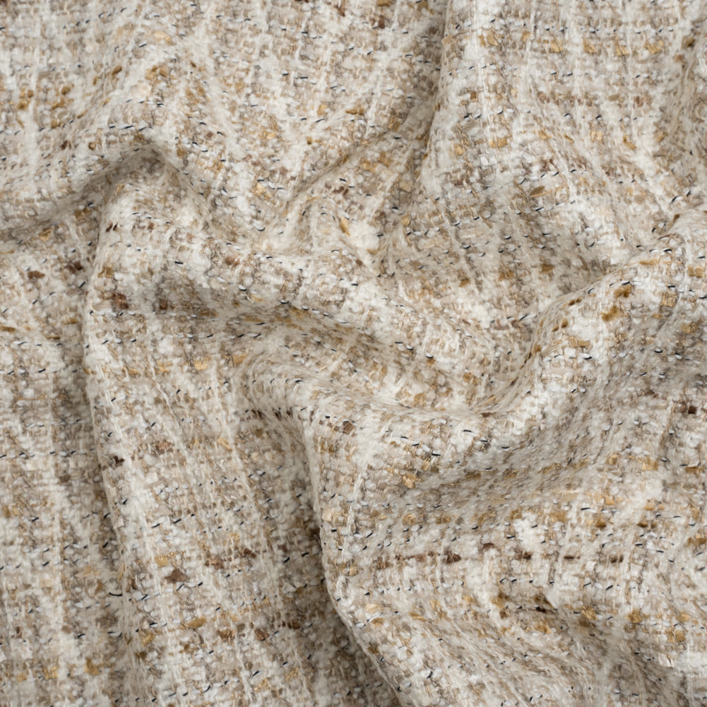 Mineral Subtle Zig Zags Boucle and Chenille Upholstery Woven - Joann Fabrics