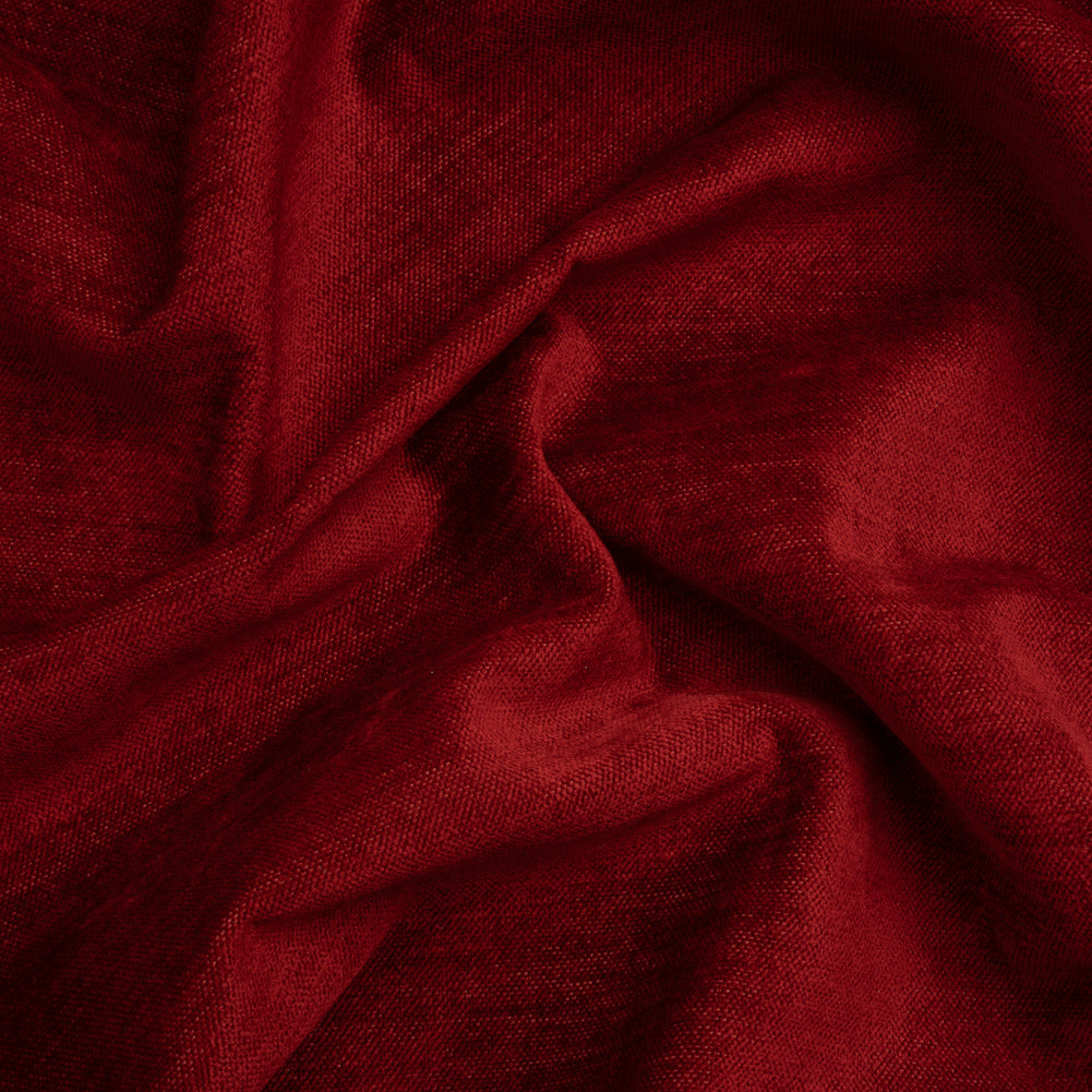 Upholstery Chenille with Latex Backing - Fire Engine - Tonnet Collection - Joann Fabrics