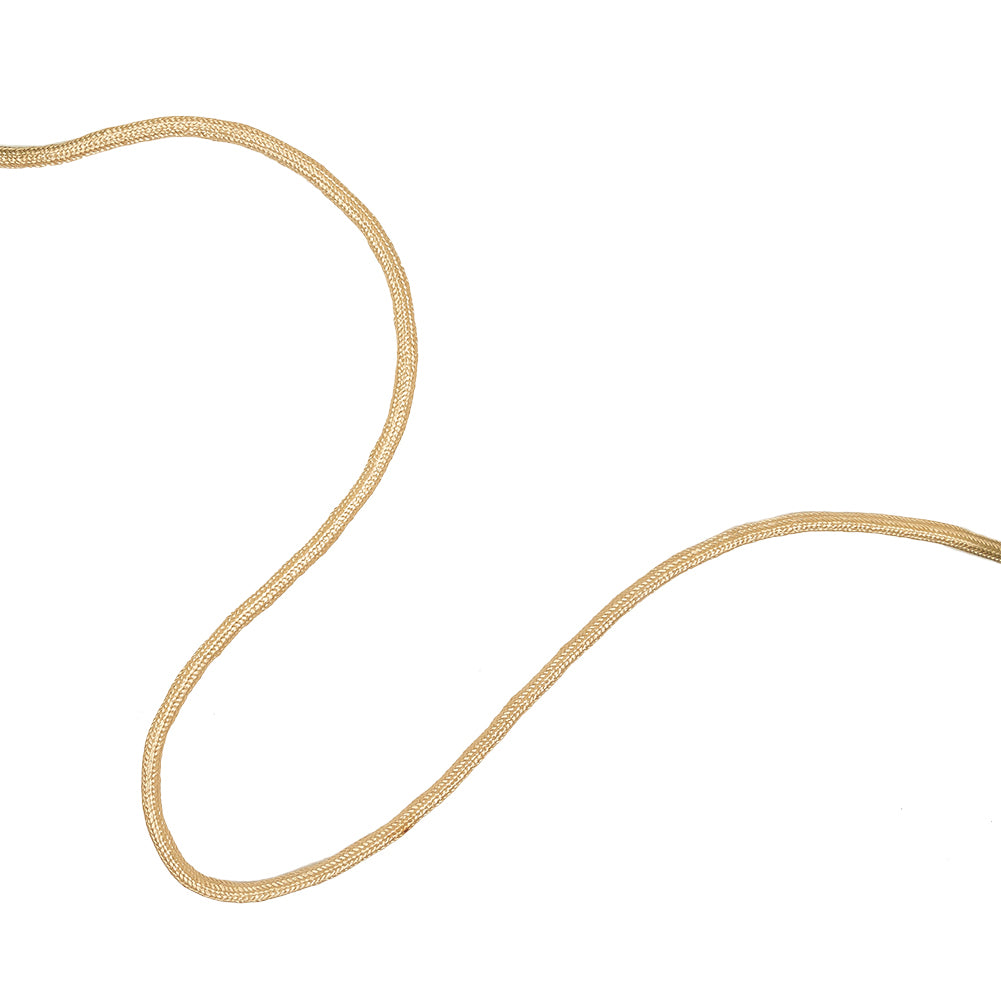 Beige Luminous Cotton Blend Braided Cord - 3mm - Joann Fabrics