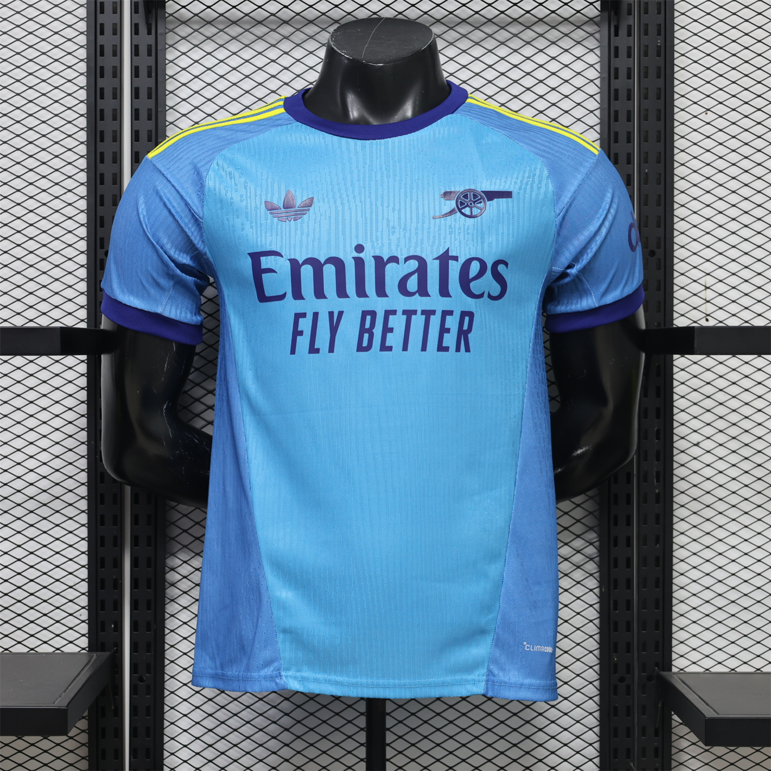 Arsenal 26-27 Light Blue Goalkeeper Jersey - Player Version - UnitedFutballJersey