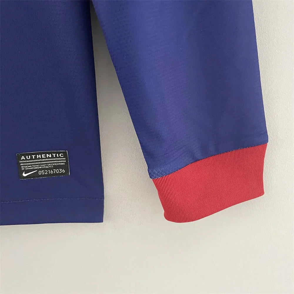 2012-2013 Retro Barcelona Home Jersey Long sleeve