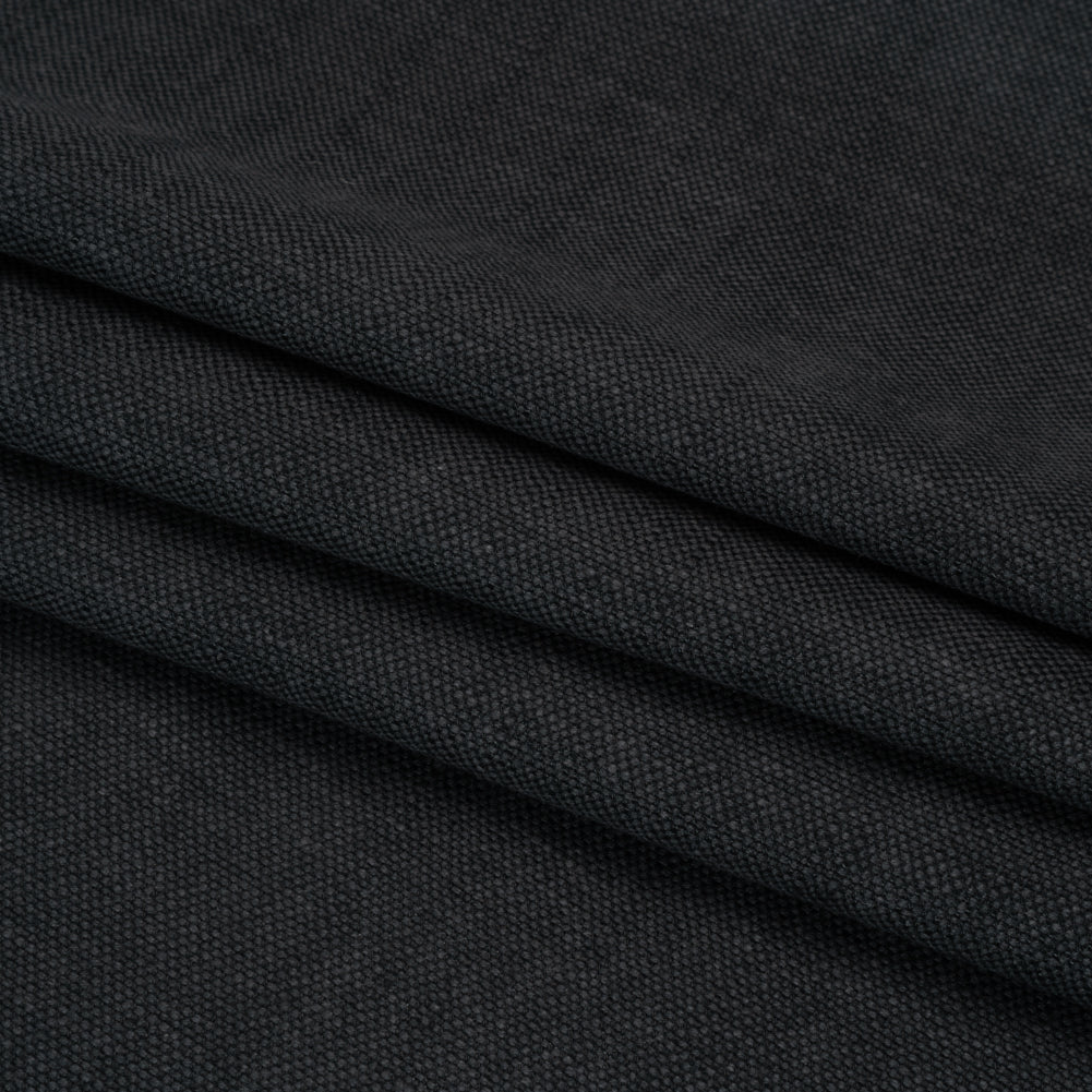 Linen Look Recycled Polyester and Cotton Woven - Raven - British Imported - Joann Fabrics