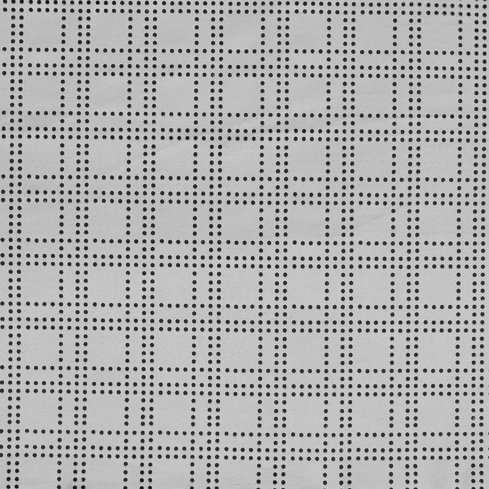 Faux Suede with Perforated Squares - White - Joann Fabrics