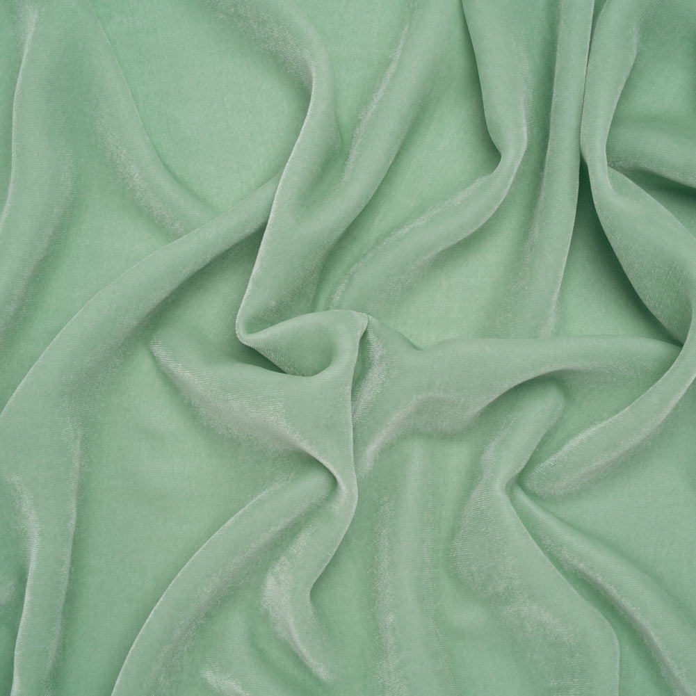 Rayon-Silk Velvet - Mint - Cicero Collection - Joann Fabrics